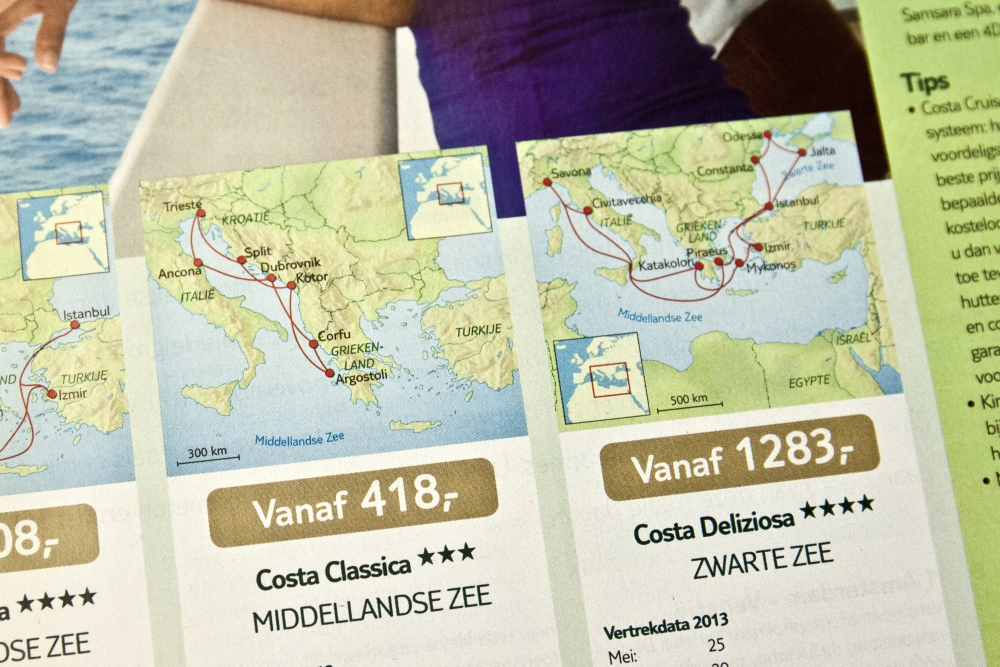 De cruises die TUI aanbiedt zijn in kaart gebracht, met de routes en bestemmingen. De cruises die TUI aanbiedt zijn in kaart gebracht, met de routes en bestemmingen.
