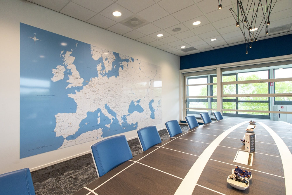 De vormgeving is aangepast aan het totale interieur.