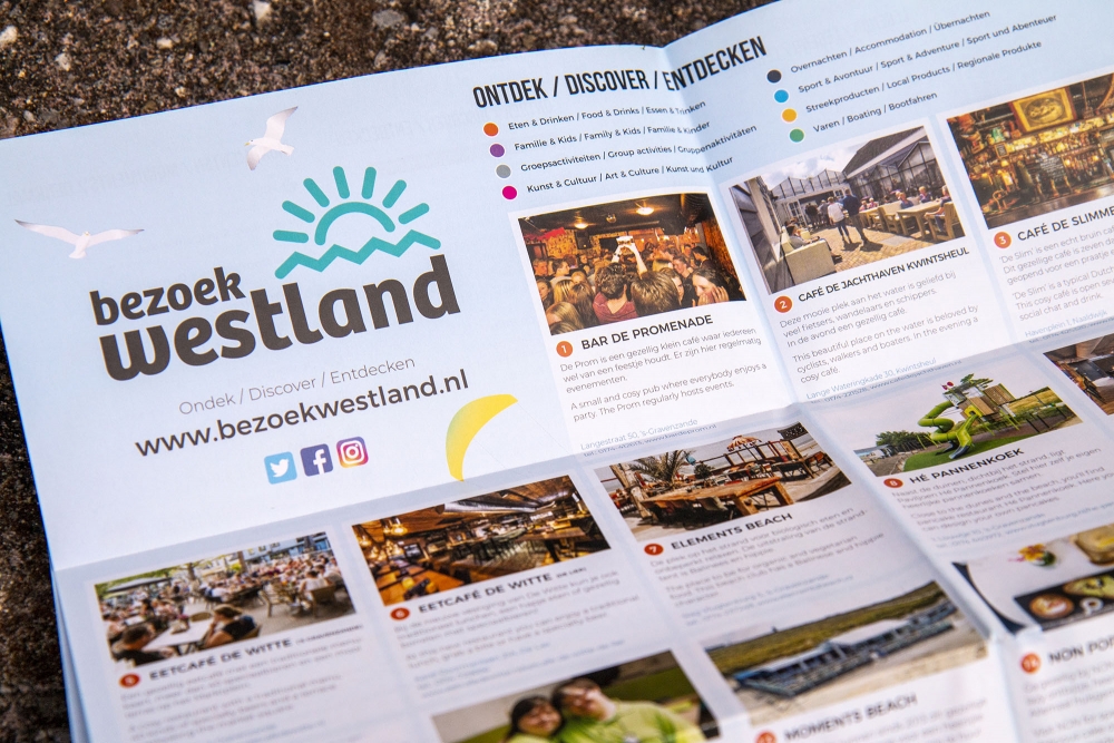 Diverse ondernemers doen mee met de vouwkaart. Diverse ondernemers doen mee met de vouwkaart.